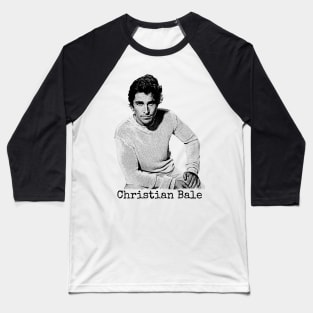 Christian Bale Baseball T-Shirt